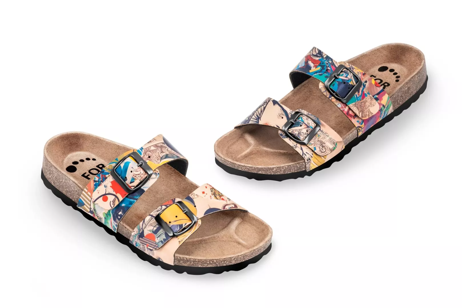 Pantofle FORcare 203039 barva mix