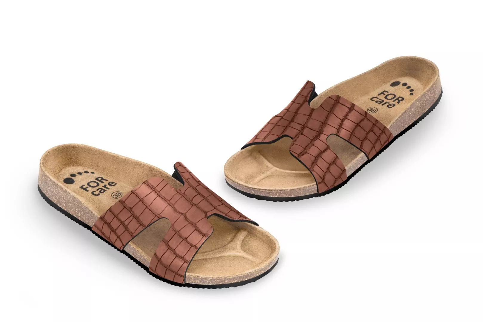 Obuv zdravotní FORcare 210049 tmavě hnědá