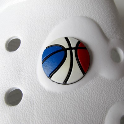 Ozdoba na obuv Pin'zz tříbarevný basketballový míč
