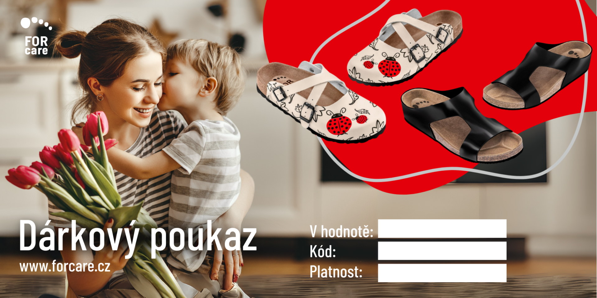DÁRKOVÝ POUKAZ v hodnotě 500 Kč