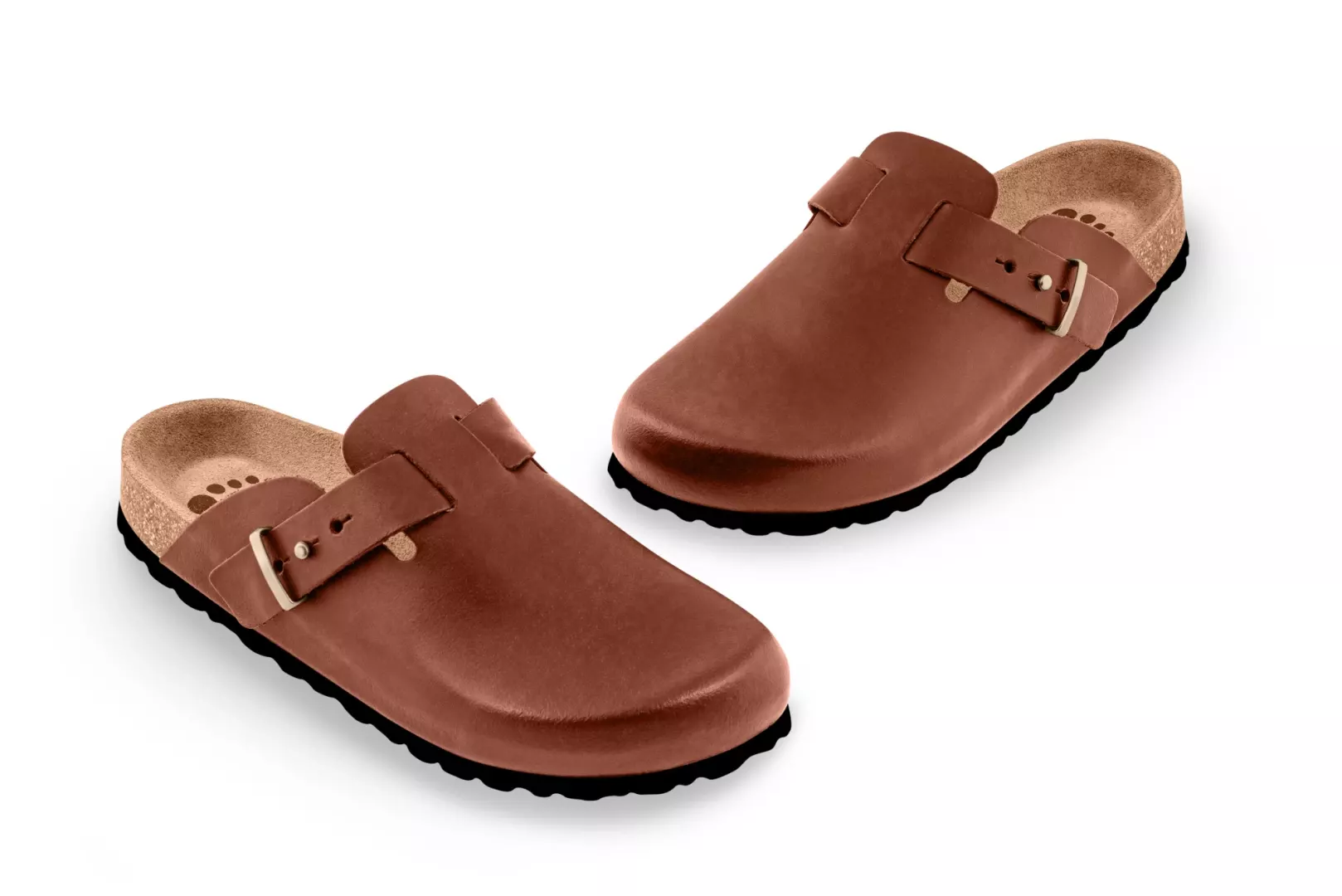 Pantofle FORcare 107010 barva koňak