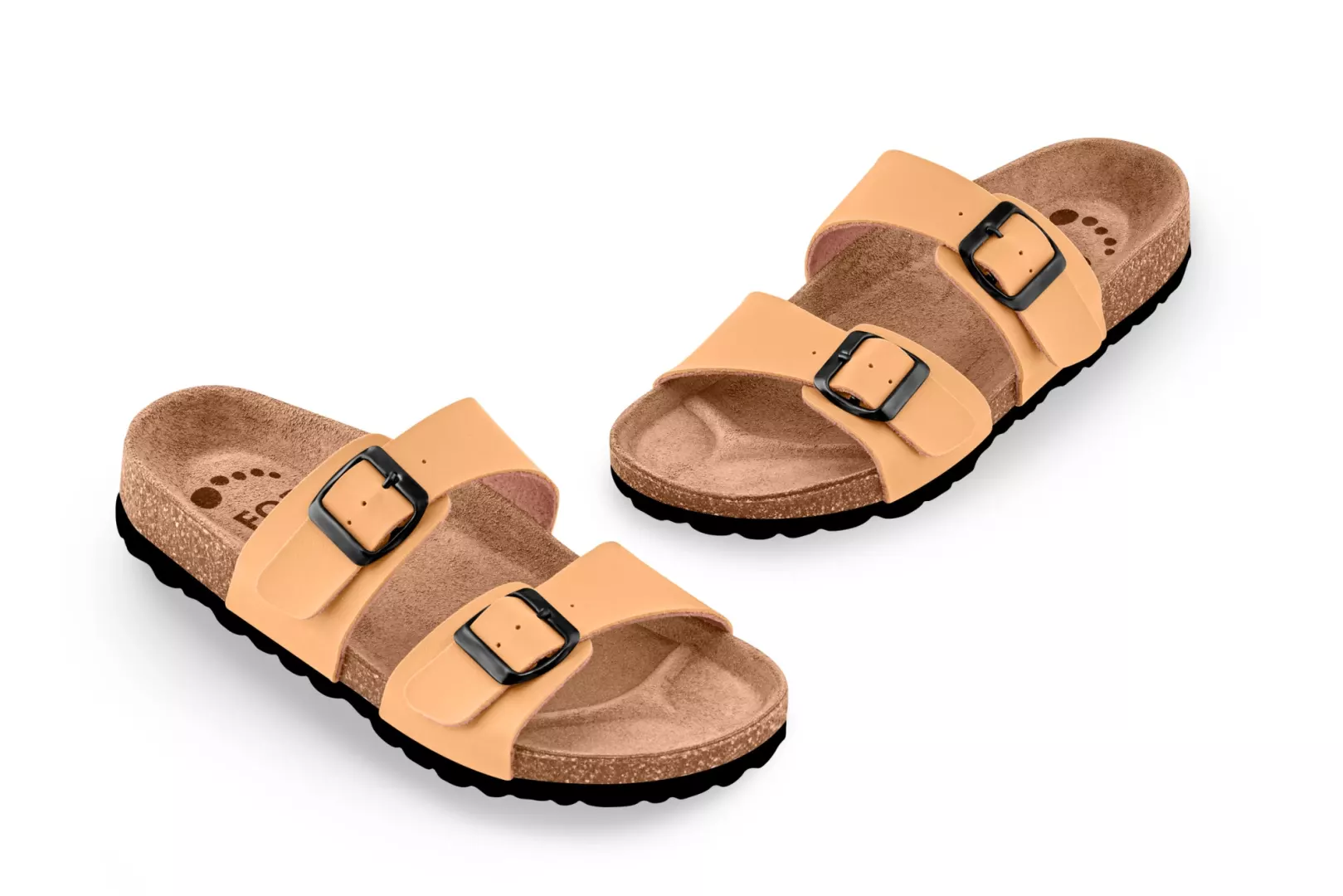 Pantofle FORcare 203016 barva hnědá