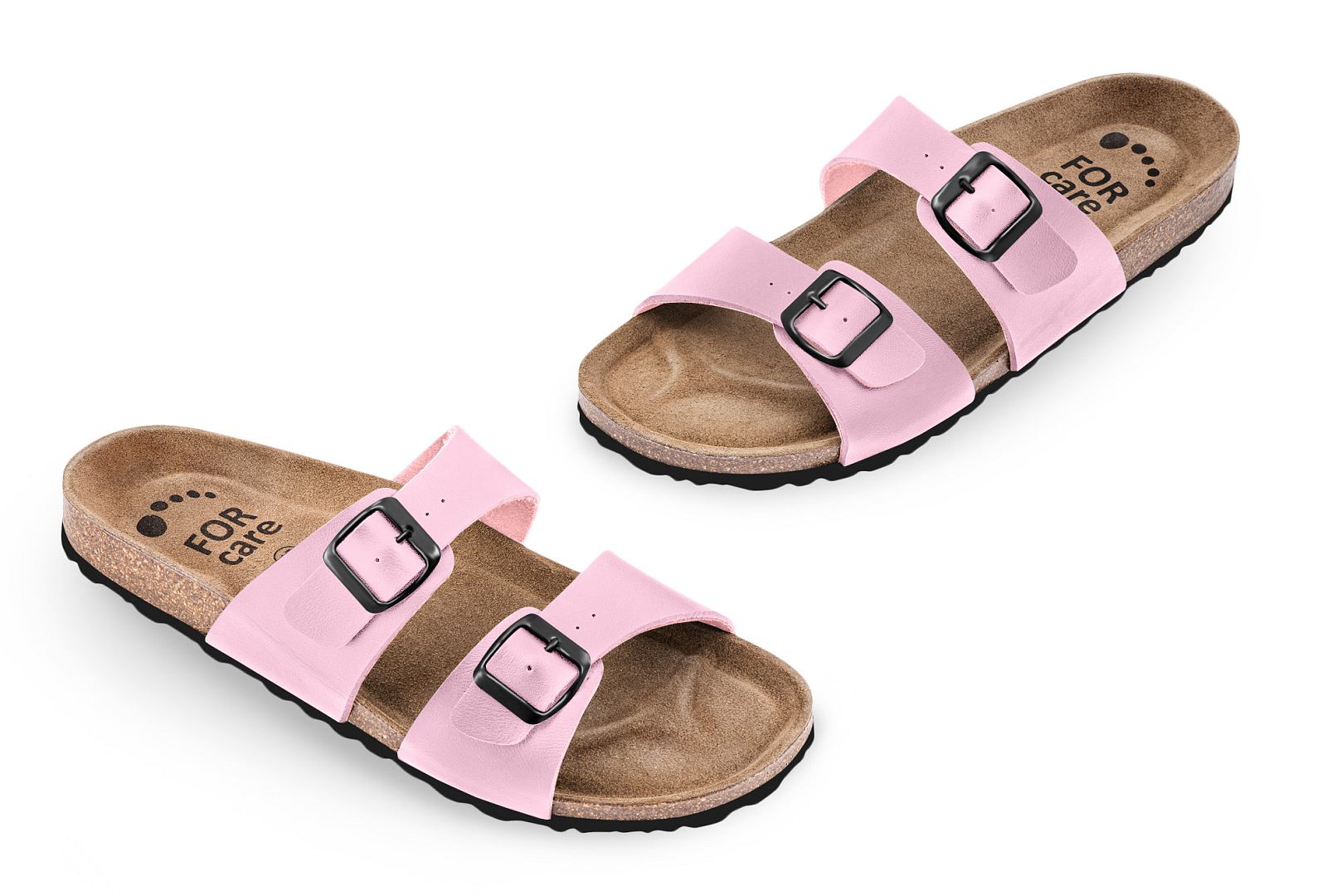 Pantofle FORcare 203068 barva růžová