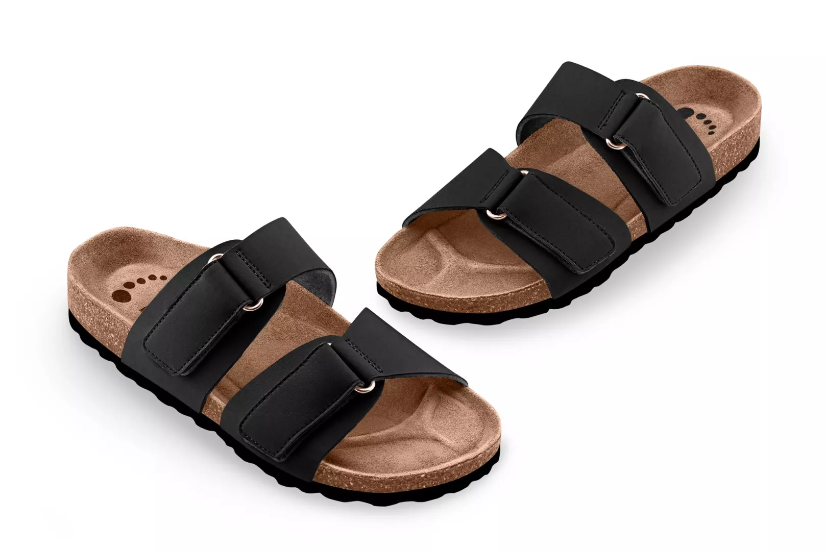 Pantofle FORcare 233001 barva černá