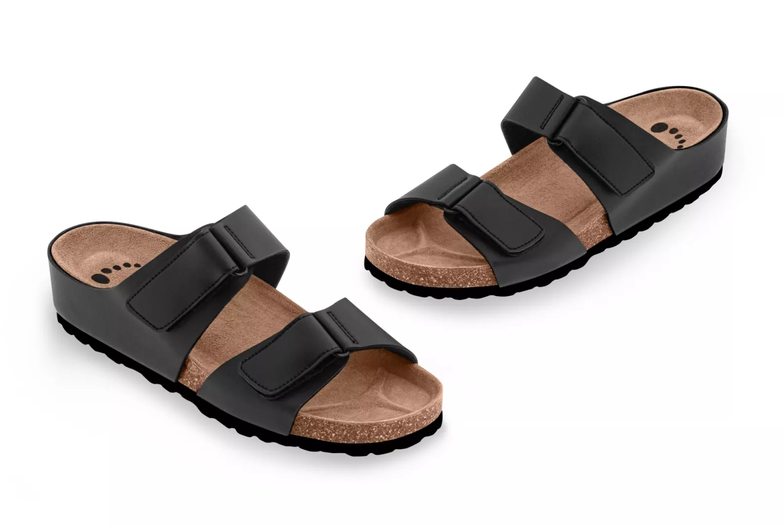 Pantofle FORcare 305001 barva černá