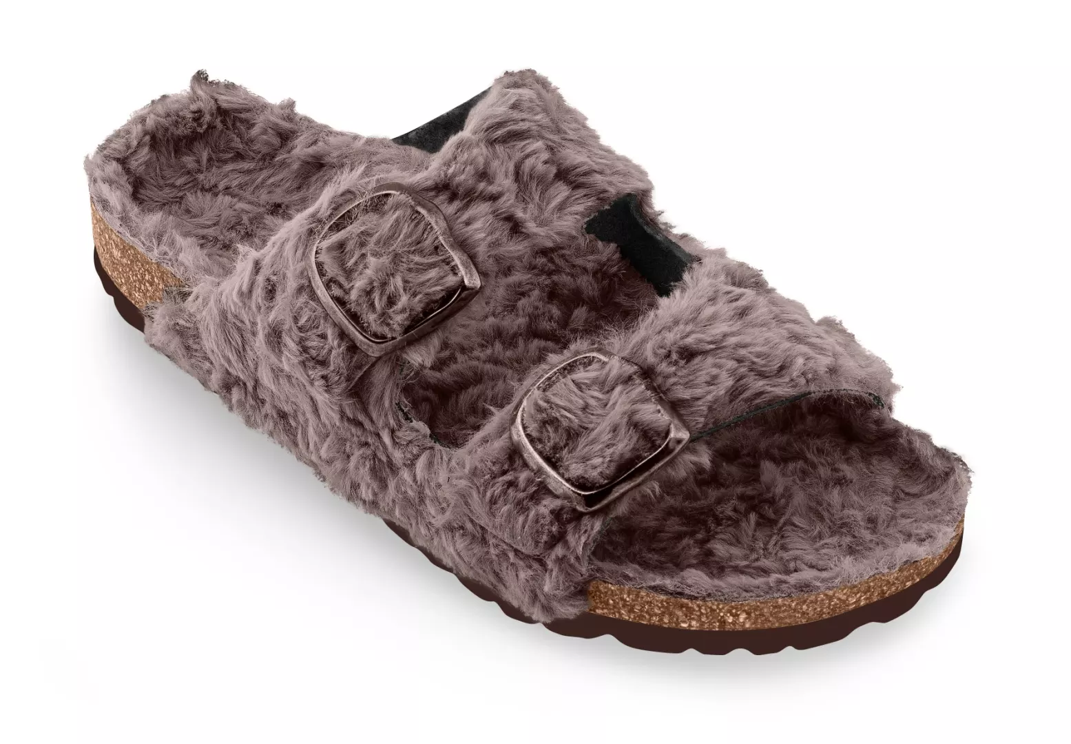 Šľapky FORcare 223050 farba hnedá