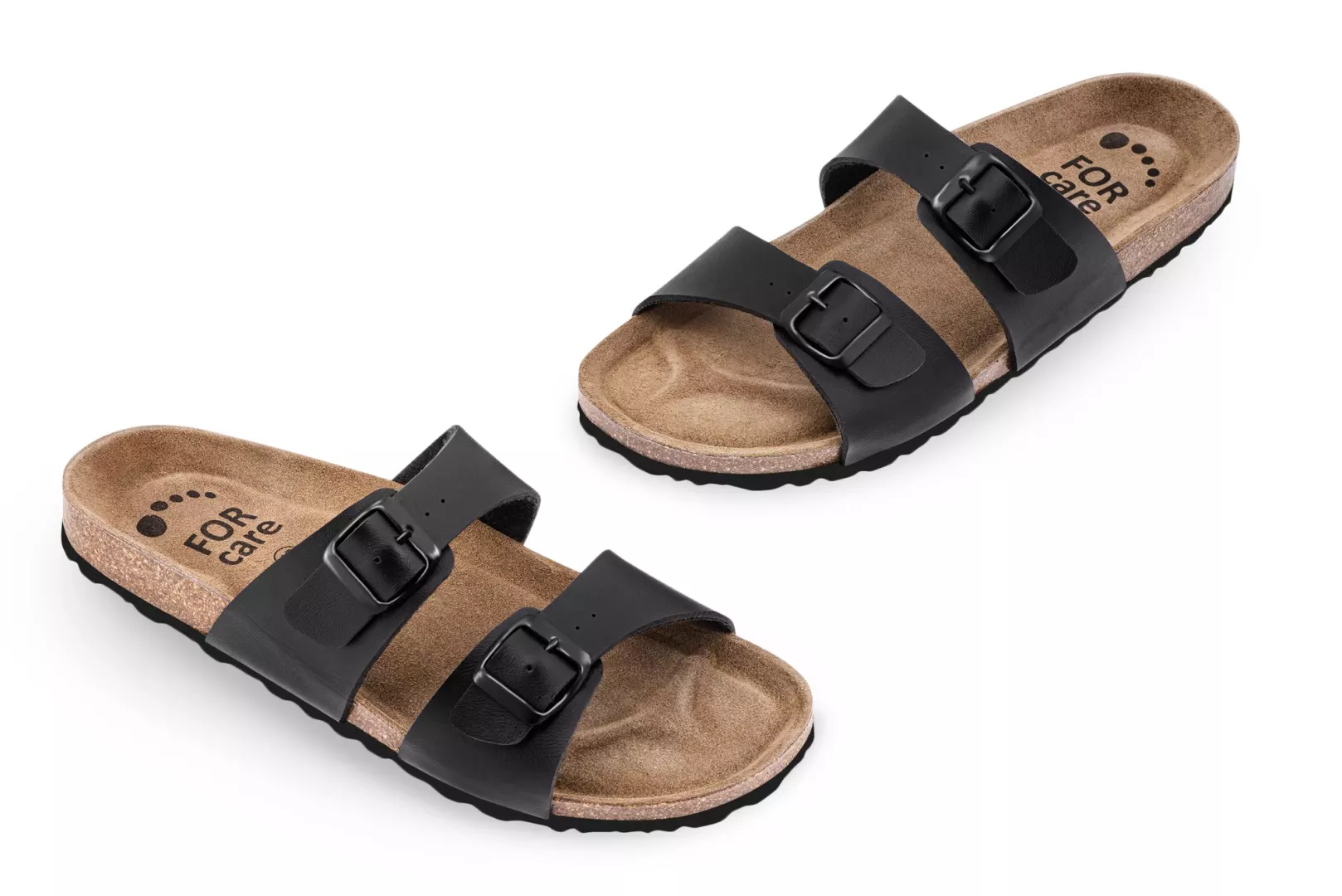 Pantofle FORcare 203001 barva černá