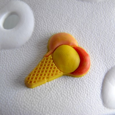 Ozdoba na obuv Pin'zz zmrzlina