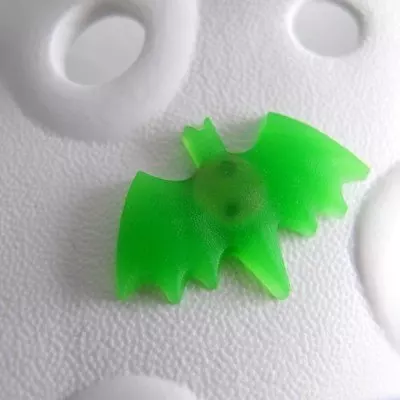 Ozdoba na obuv Pin'zz svítící netopýr