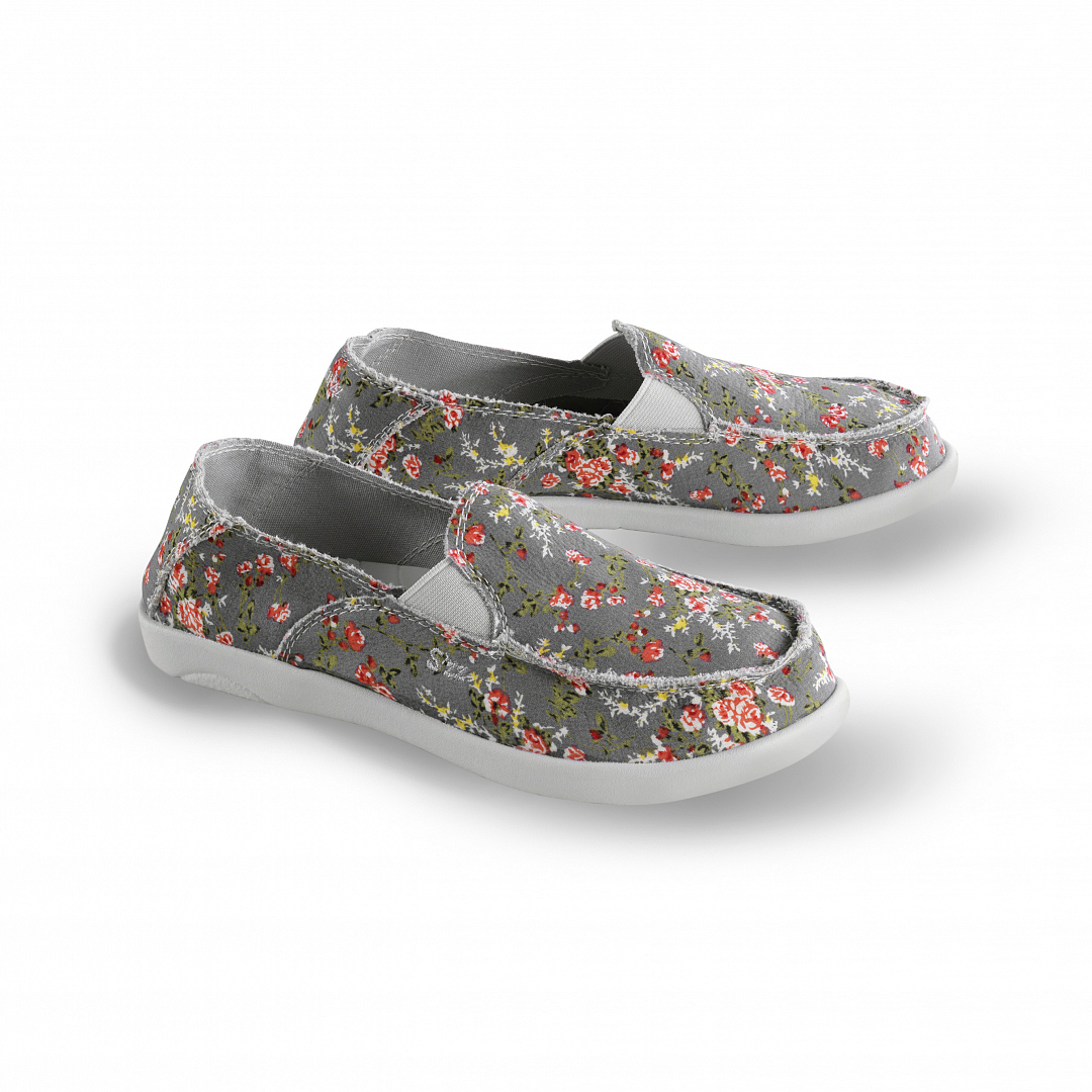 Obuv Schu'zz Rosalie R14 0054 sivá potlač kvety