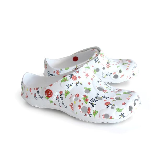 Obuv Schu'zz Globule 0029 biela potlač kvetiny