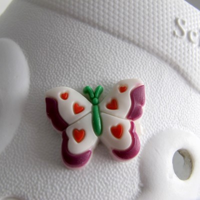 Ozdoba na obuv Pin'zz motýl 4